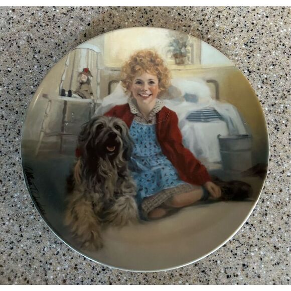 Set Of 3 Vintage Knowles collector plates Orphan Annie Series 1982 - Picture 6 of 7